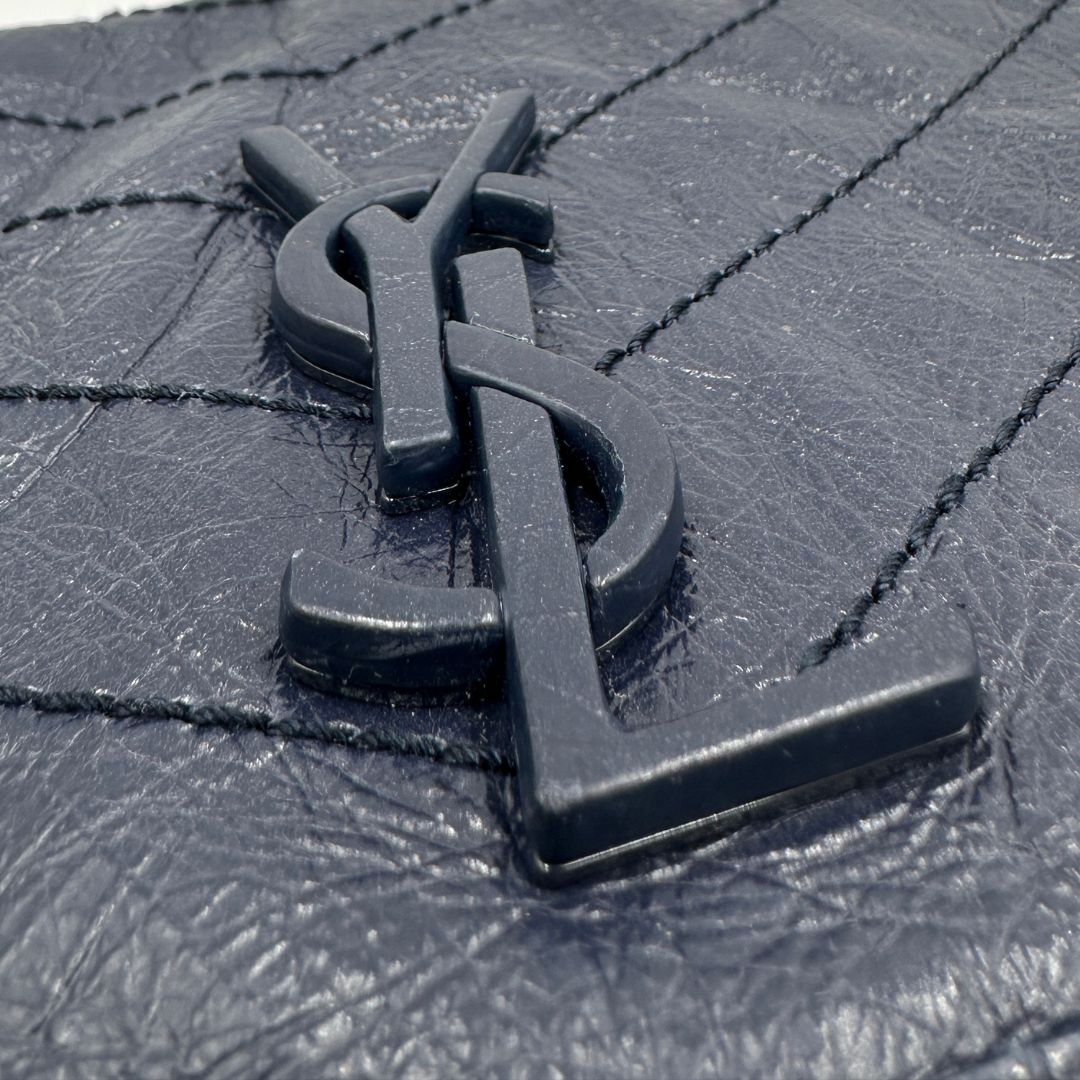 Borsa Niki Saint Laurent blu