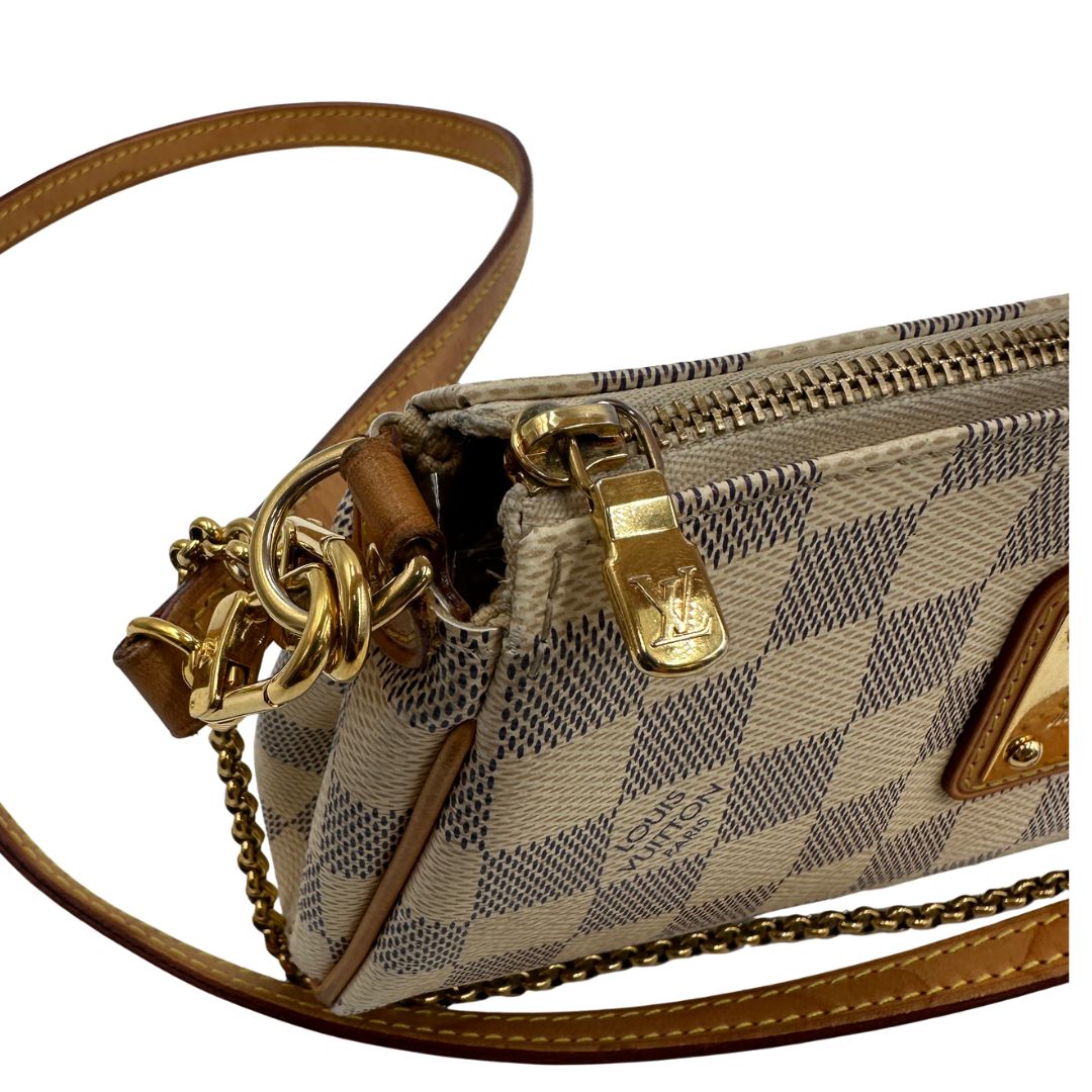 Pochette Eva Damier Azur Louis Vuitton