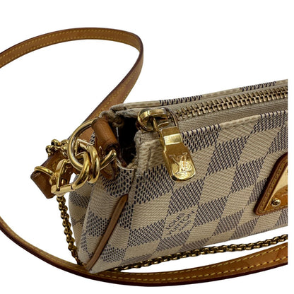 Pochette Eva Damier Azur Louis Vuitton