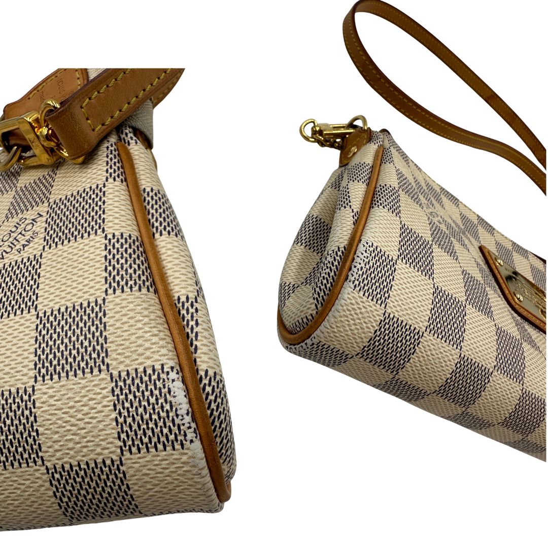 Pochette Eva Damier Azur Louis Vuitton