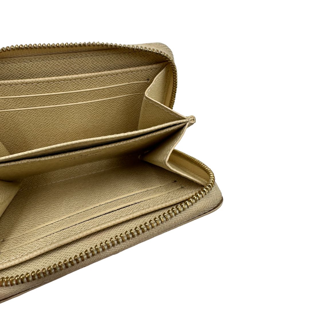 Portafoglio Zippy Coin Louis Vuitton damier azur