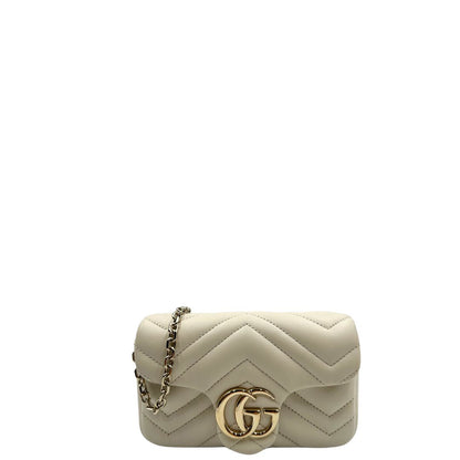 Borsa Gucci Marmont mini bianca