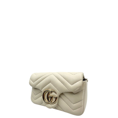 Borsa Gucci Marmont mini bianca