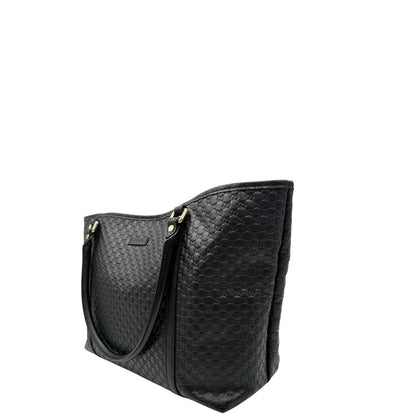 Shopper Gucci Microguccissima nera