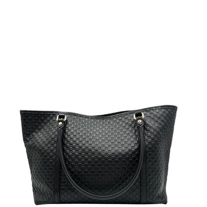 Shopper Gucci Microguccissima nera