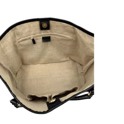 Shopper Gucci Microguccissima nera
