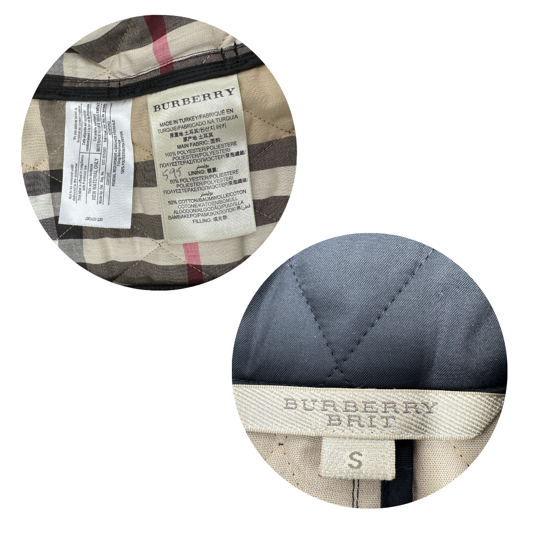  Piumino Burberry in 100% poliestere 
