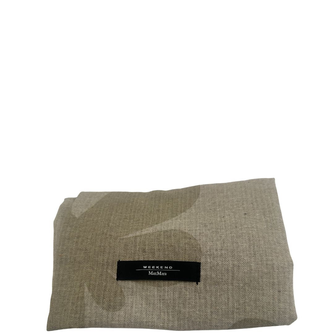 dustbag  Iconico pasticcino Max Mara in tessuto effeto rafia, indossabile a spalla o a tracolla