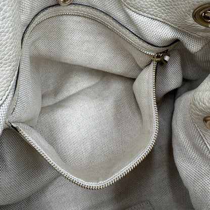 Borsa Gucci Soho avorio