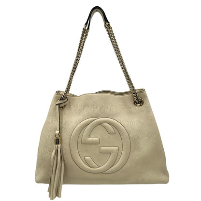 Borsa Gucci Soho avorio