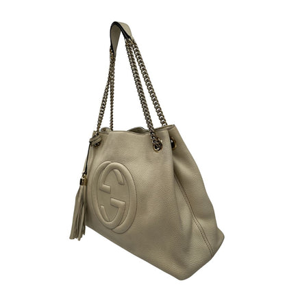 Borsa Gucci Soho avorio