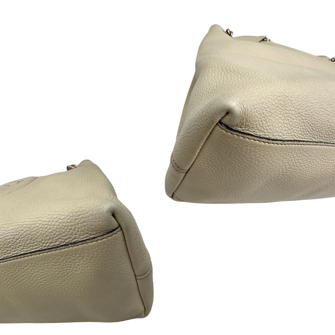 Borsa Gucci Soho avorio