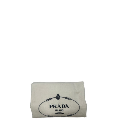 Cartella Prada nylon verde