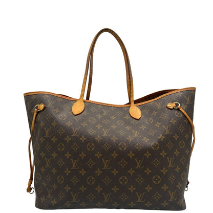 front Louis Vuitton Neverfull nella versione GM in canvas monogram, di lusso, originale, ottime condizioni, usata