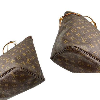 angoli Louis Vuitton Neverfull nella versione GM in canvas monogram, di lusso, originale, ottime condizioni, usata 