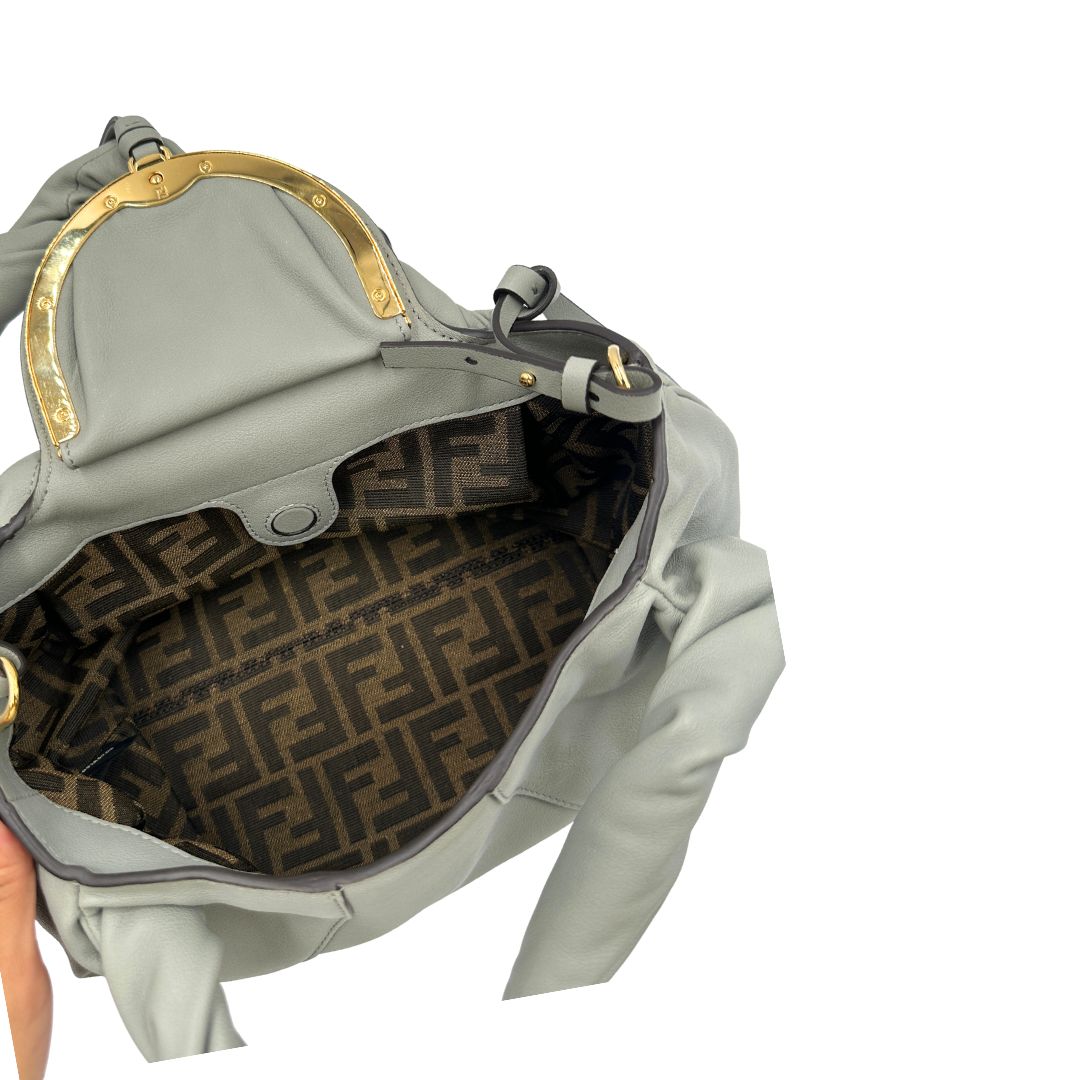 Fendi Spy Small Leather Green