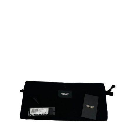 dustbag   Borsa Versace in pelle martellata color cammello e hardware dorato, di lusso, originale, eccellenti condizioni, usata