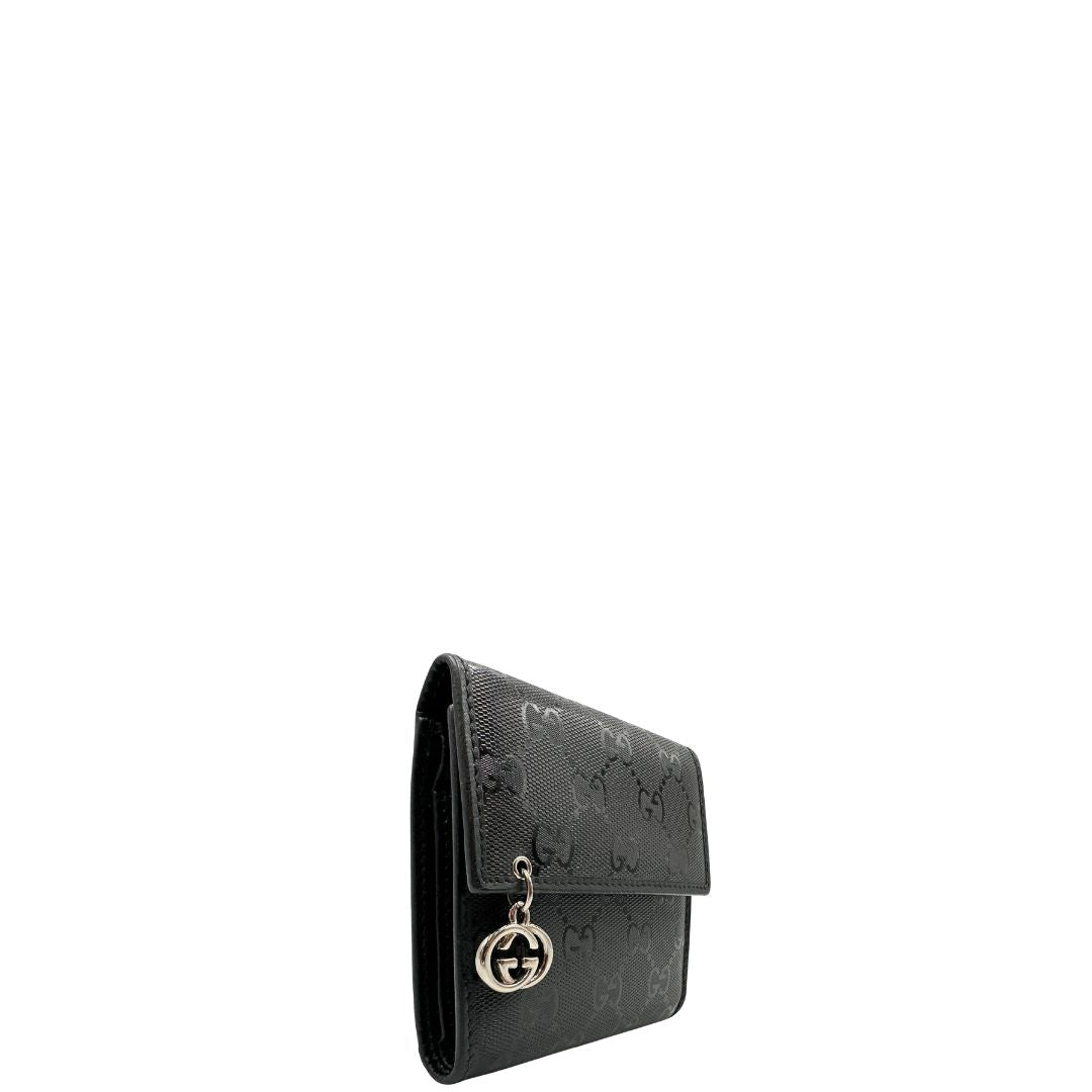 Portafoglio Gucci GG Imprime nero