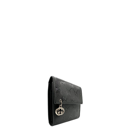 Portafoglio Gucci GG Imprime nero