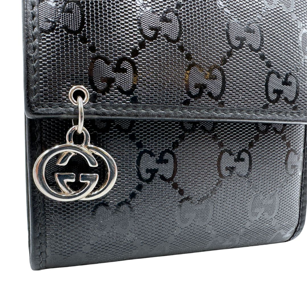 Portafoglio Gucci GG Imprime nero