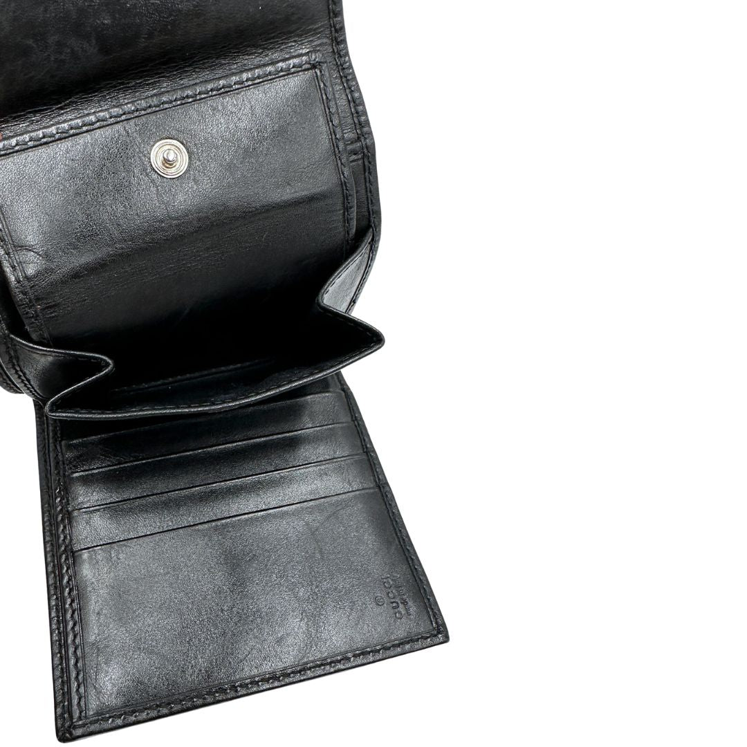 Portafoglio Gucci GG Imprime nero