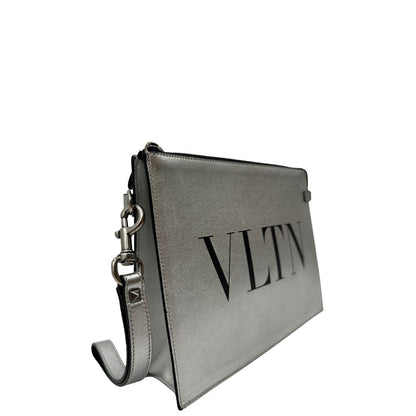 Pochette Valentino Garavani argentata