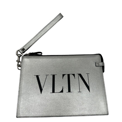 Pochette Valentino Garavani argentata