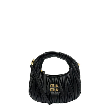 Borsa Miu Miu Wander matelassé Mini
