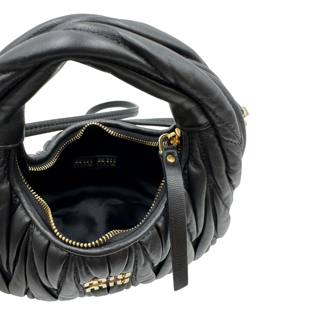 Borsa Miu Miu Wander matelassé Mini