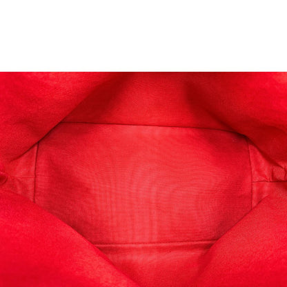 interno  Borsa LV in canvas Damier Ébène e hardware dorato, indossabile a spalla, di lusso, usata, originale