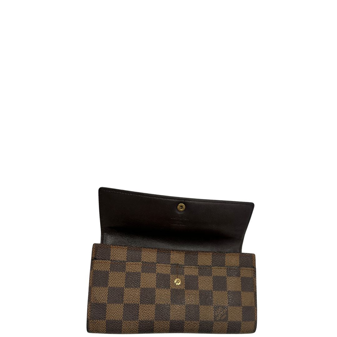 Portafoglio Louis Vuitton Damier Ébène