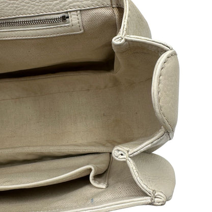 Borsa Gucci Bamboo bianca