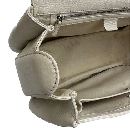 Borsa Gucci Bamboo bianca