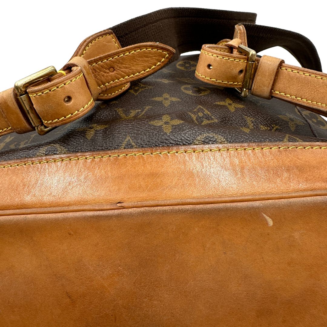 Zaino Montsouris GM in canvas marrone monogram 
