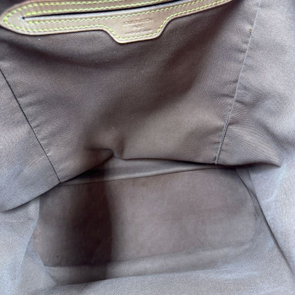 interno Zaino Montsouris GM in canvas marrone monogram  