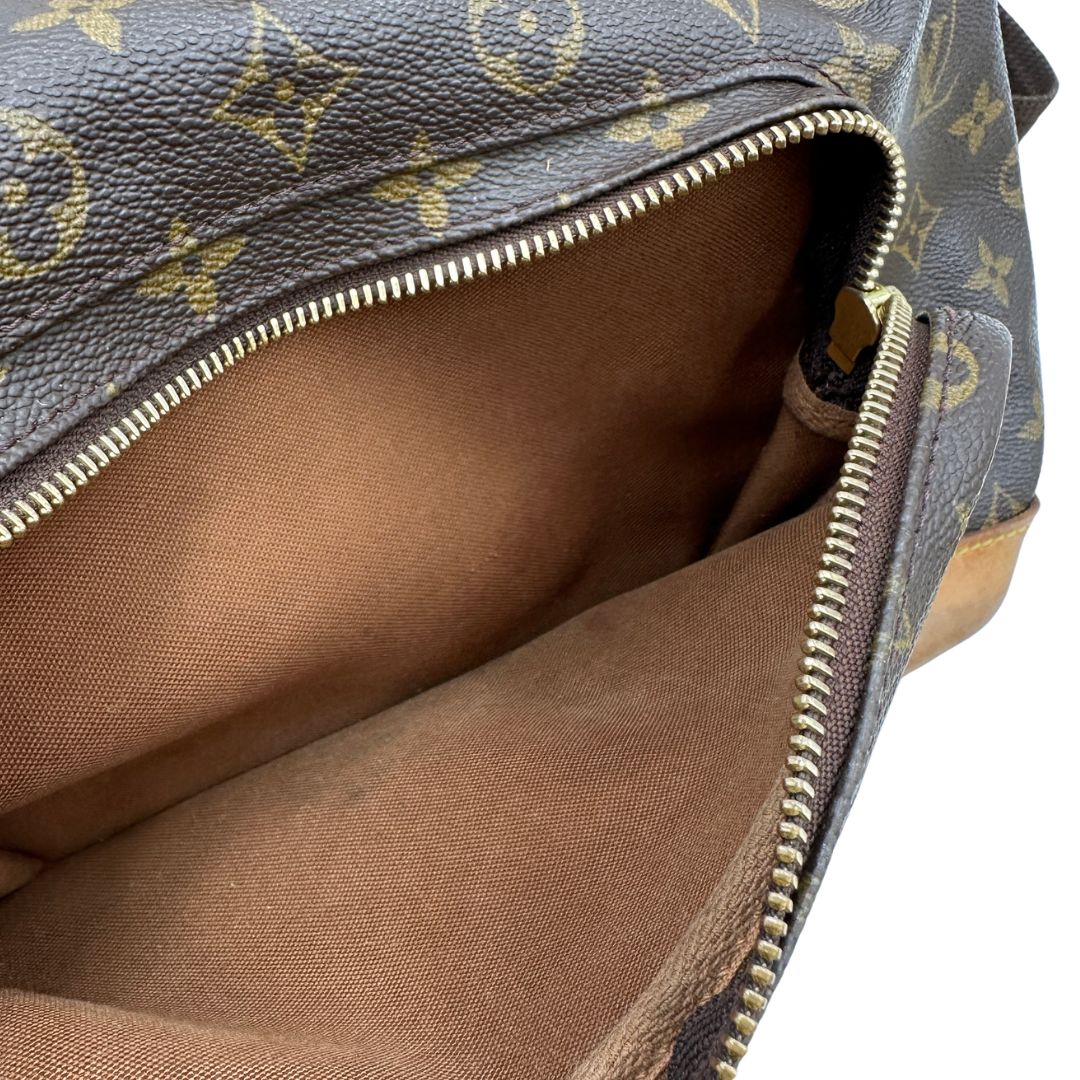 interno Zaino Montsouris GM in canvas marrone monogram  