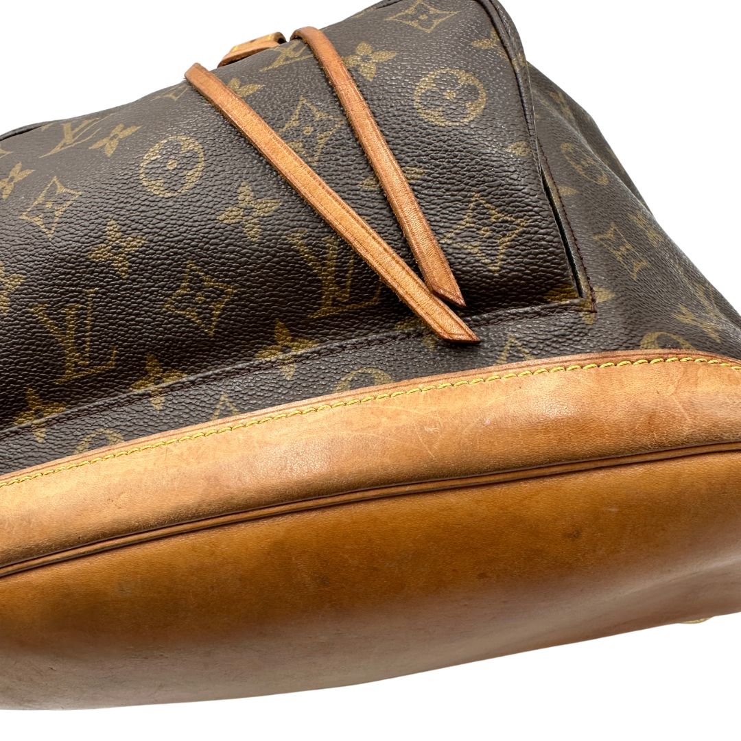 Zaino Montsouris GM in canvas marrone monogram 