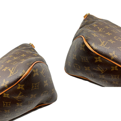 angoli  Borsa Louis Vuitton in canvas marrone monogram, munita di un manico singolo, di lusso, originale, ottime condizioni, usata 