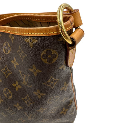  Borsa Louis Vuitton in canvas marrone monogram, munita di un manico singolo, di lusso, originale, ottime condizioni, usata