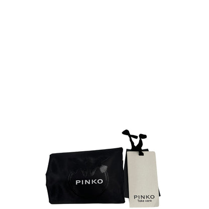 dustbag  Borsa Pinko in tessuto riciclato fucsia con hardware dorato, di lusso, originale, eccellenti condizioni, usata
