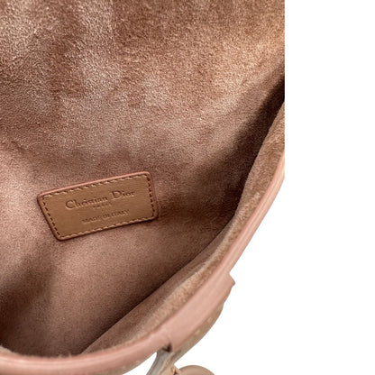 interno Marsupio Saddle Dior in pelle di vitello color cipria, di lusso, originale, ottime condizioni, usato 