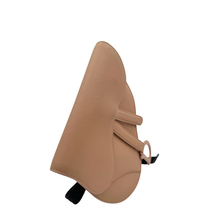 Marsupio Saddle Dior in pelle di vitello color cipria, di lusso, originale, ottime condizioni, usato 