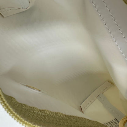 interno Borsa Longchamp Le Pliage in tela color verde pistacchio , di lusso, originale, eccellenti condizioni, usata 
