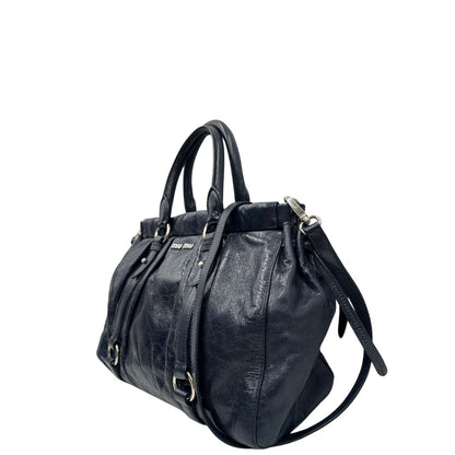Satchel Miu Miu blu