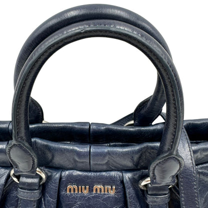 Satchel Miu Miu blu