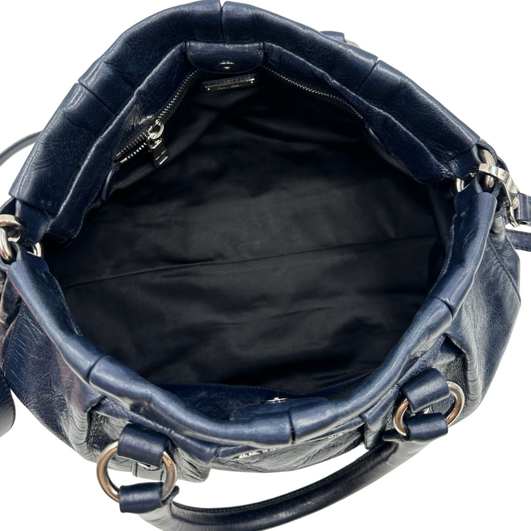 Satchel Miu Miu blu