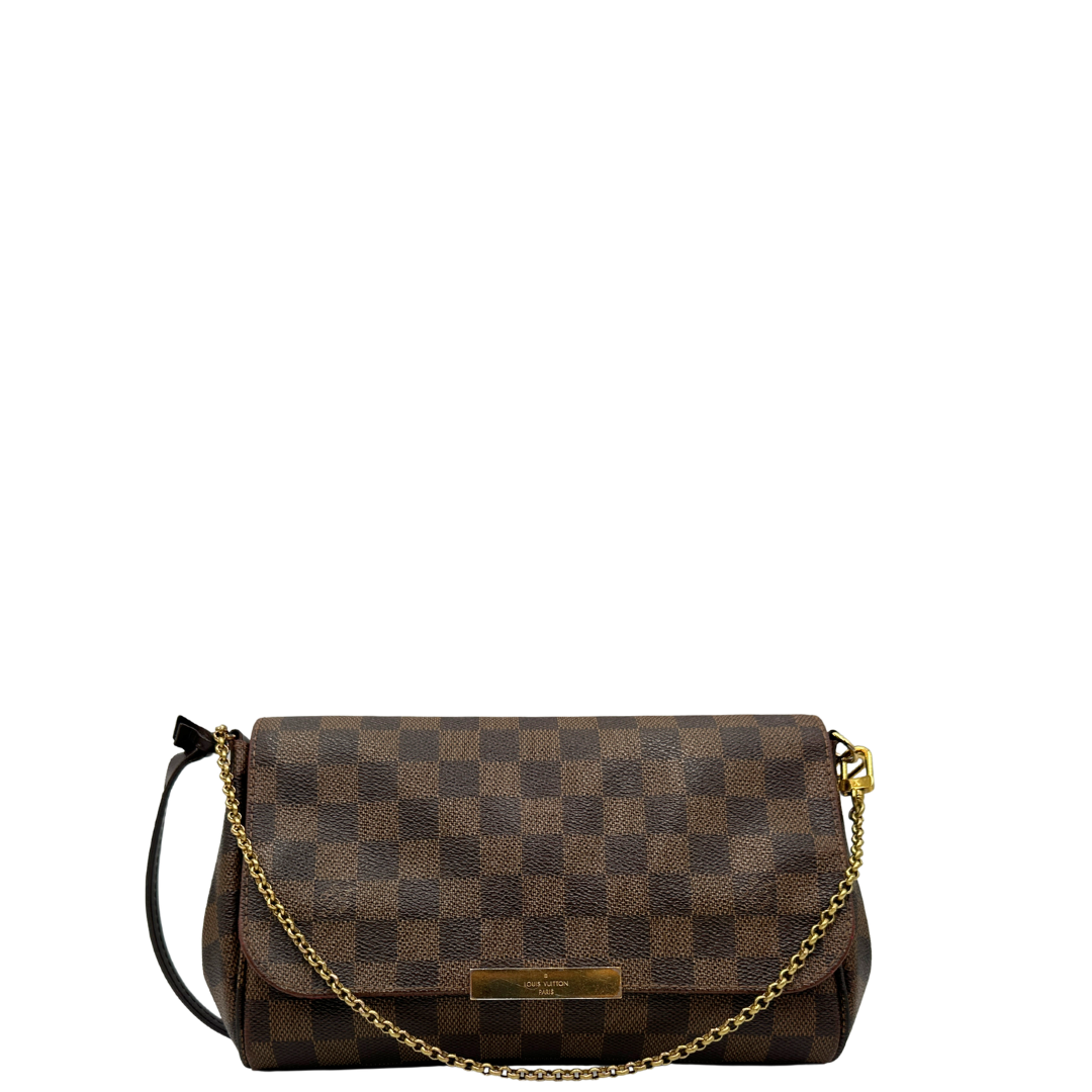 Borsa Favorite PM Damier Ébène Louis Vuitton
