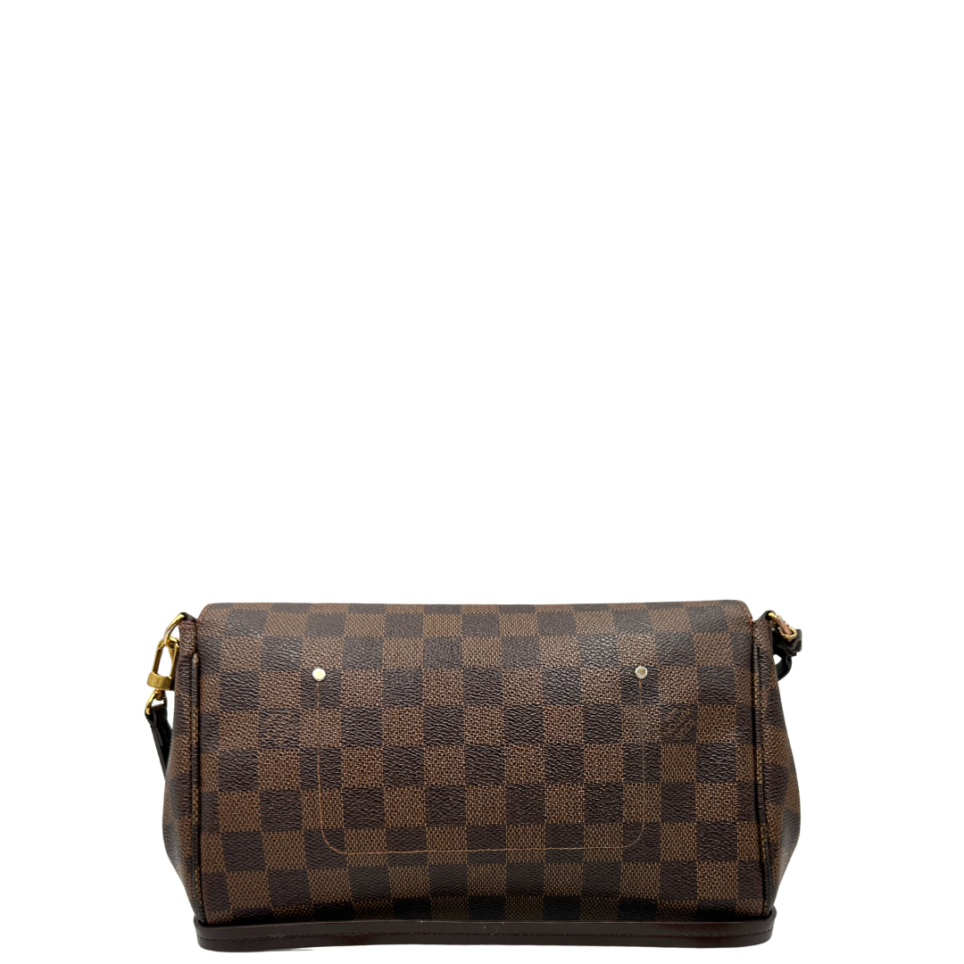 Borsa Favorite PM Damier Ébène Louis Vuitton