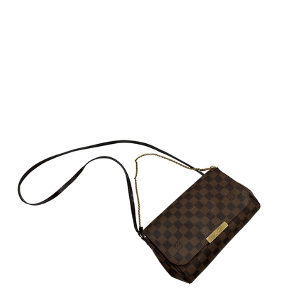 Borsa Favorite PM Damier Ébène Louis Vuitton
