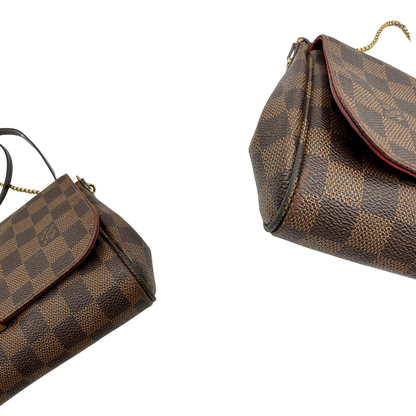 Borsa Favorite PM Damier Ébène Louis Vuitton